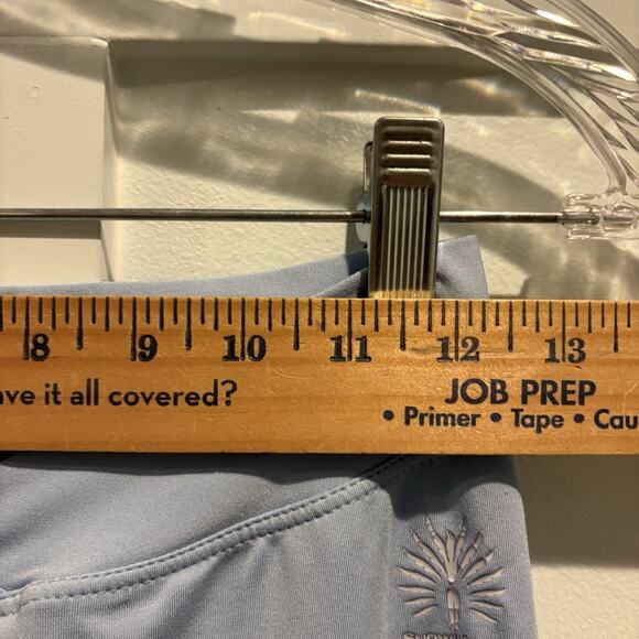 Snow Angel Leggings Cyber Silk Women Size Medium Light Blue Base Layer - Picture 11 of 13